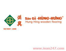 Thiết kế Logo - Cty Sàn gỗ Hùng Hưng