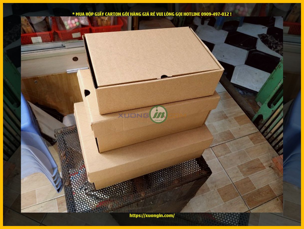 Đặc điểm và tiêu chuẩn của thùng carton đóng hàng xuất khẩu.