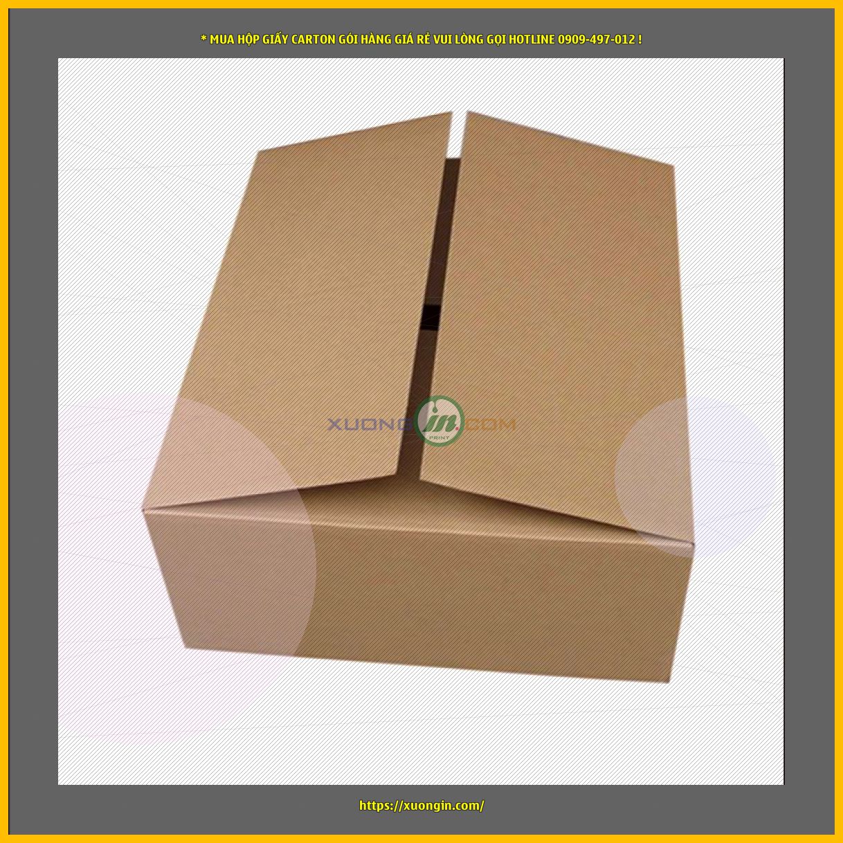 Mua hộp carton đóng hàng giá rẻ kích thước 32x22x12 cm cứng cáp.