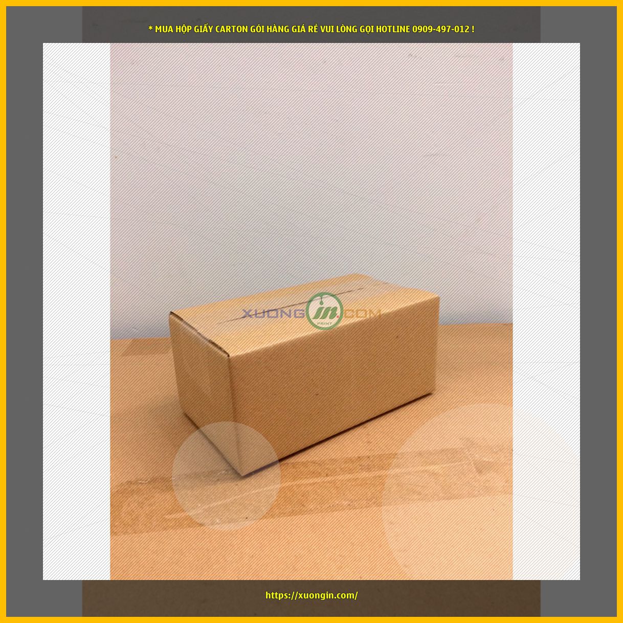 Sản xuất hộp carton đóng hàng, đóng gói sản phẩm theo yêu cầu.