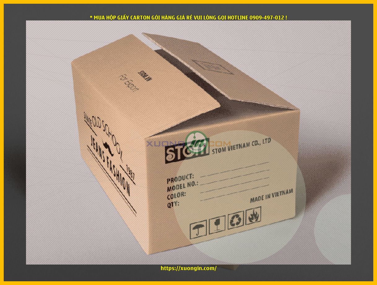 Thùng carton đóng hàng TpHCM | Hộp carton đóng hàng tại TpHCM.