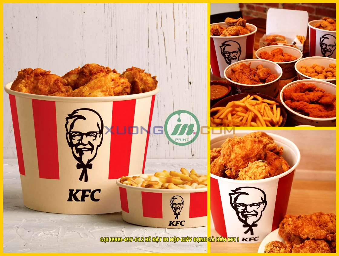 Hộp đựng gà rán KFC