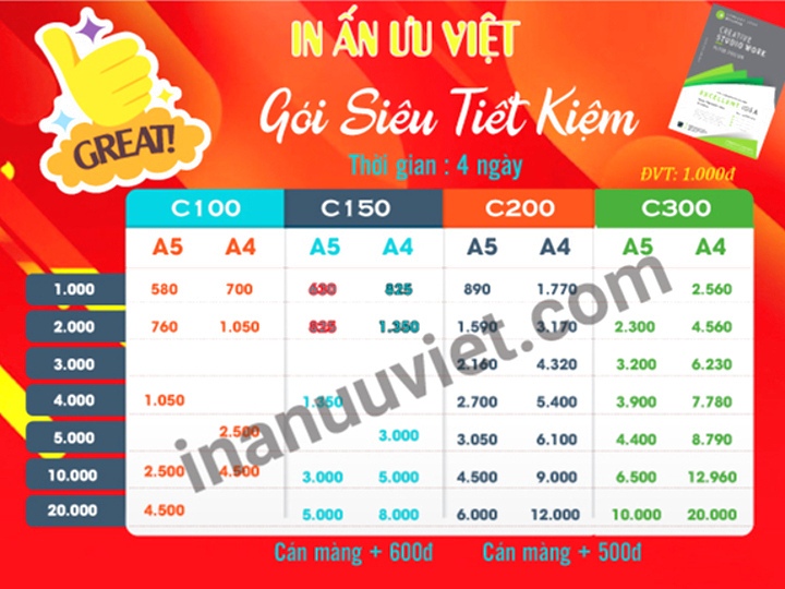 In ấn Quận 7 – Dịch vụ in nhanh tờ rơi A5 tại Quận 7