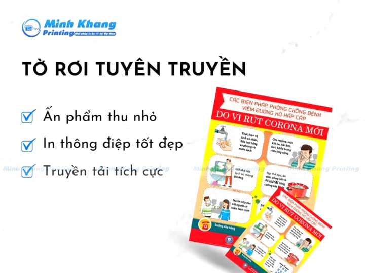 In Minh Khang – Địa chỉ in tờ rơi A5 giá rẻ lấy ngay trong 24h tại TPHCM