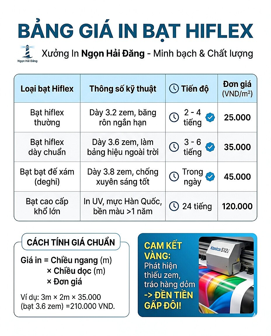 Bảng giá in bạt hiflex