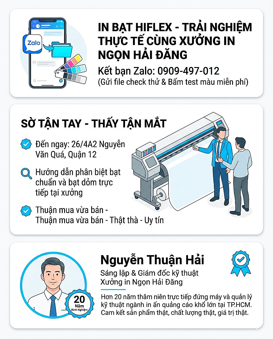 Xưởng In Bạt Hiflex Ngọn Hải Đăng