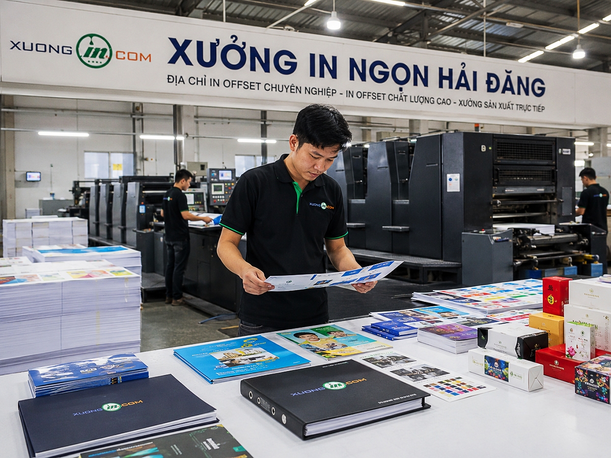 Xưởng In Ngọn Hải Đăng là cơ sở in offset tại TPHCM
