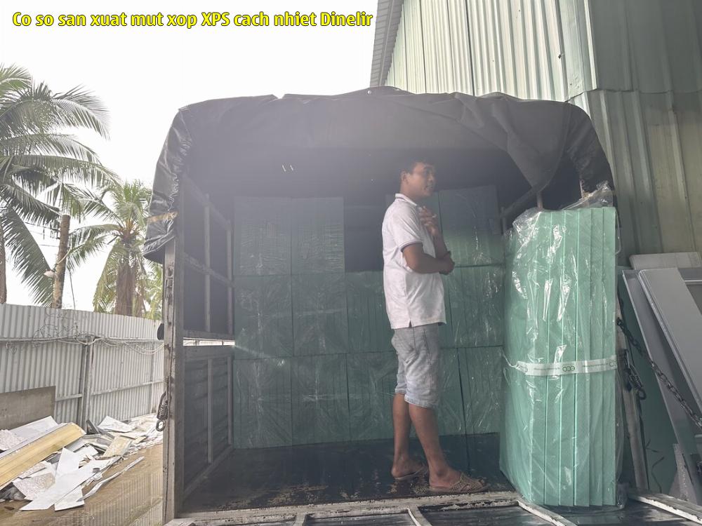 Cơ sở sản xuất mút xốp XPS cách nhiệt Dinelir