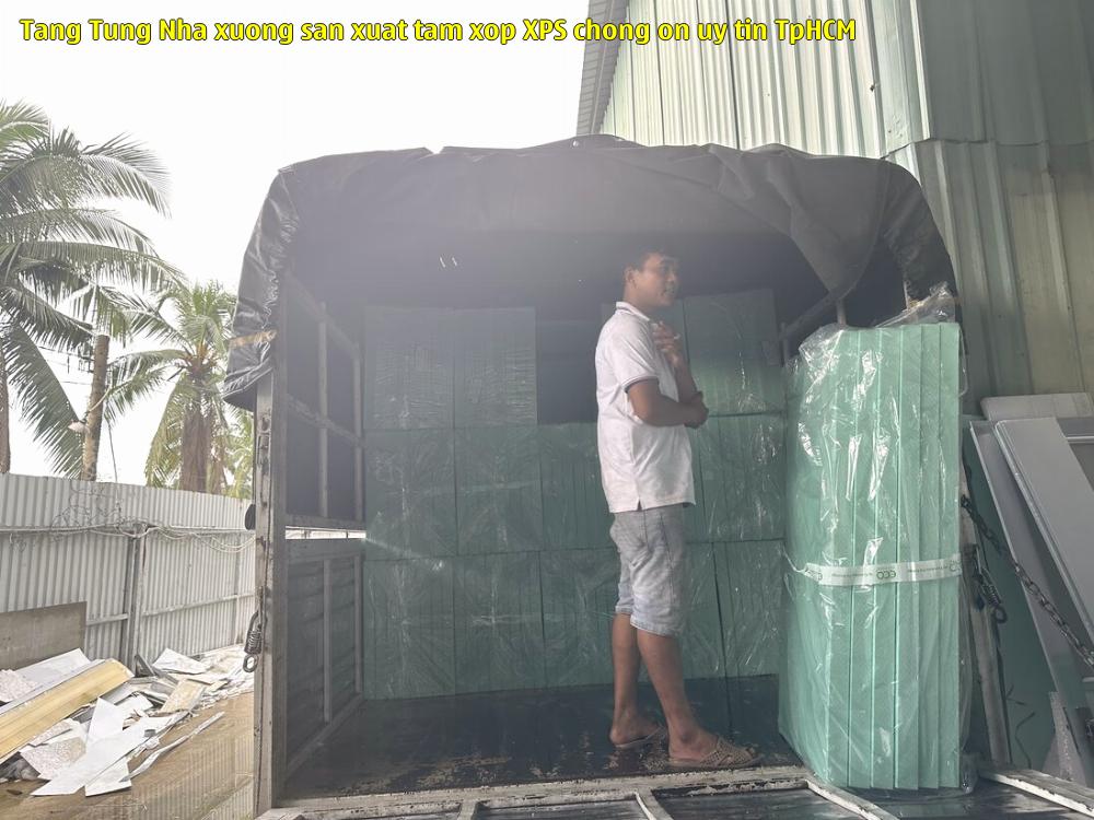 Tăng Tùng - Nhà xưởng sản xuất tấm xốp XPS chống ồn uy tín TpHCM