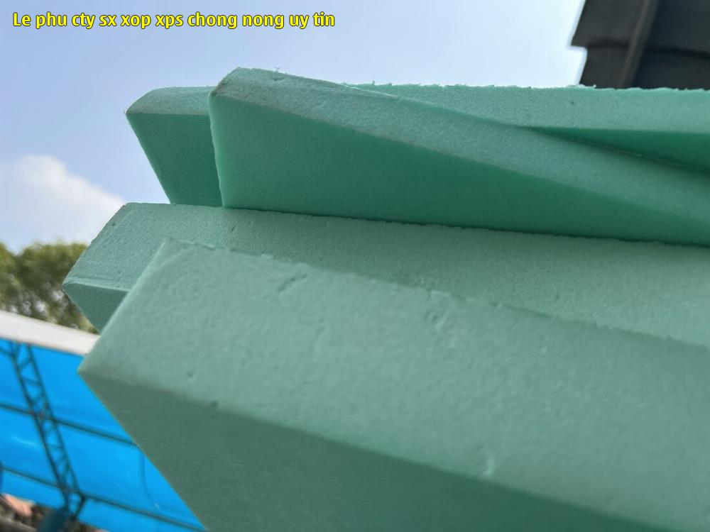 le phu cty sx xop xps chong nong uy tin