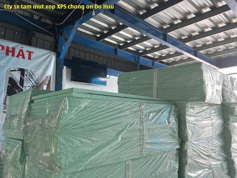 Cty sx tấm mút xốp XPS chống ồn Đỗ Hữu
