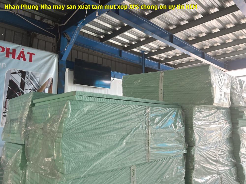 Nhàn Phùng - Nhà máy sản xuất tấm mút xốp XPS chống ồn uy tín HCM
