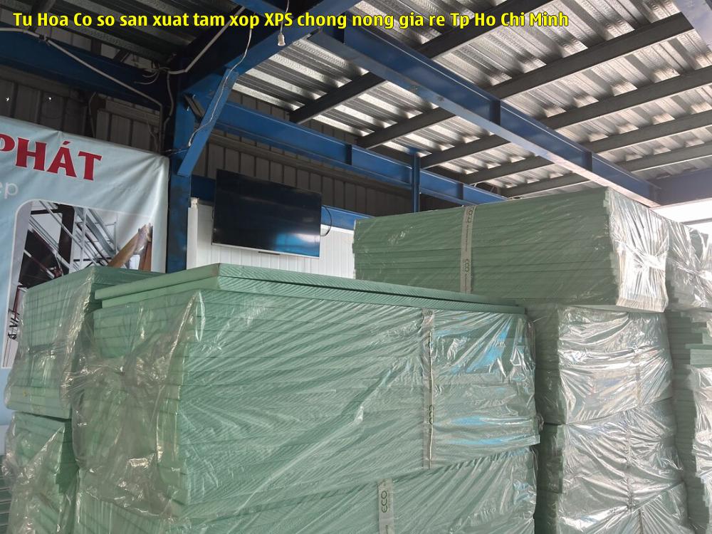 Từ Hòa - Cơ sở sản xuất tấm xốp XPS chống nóng giá rẻ Tp Hồ Chí Minh