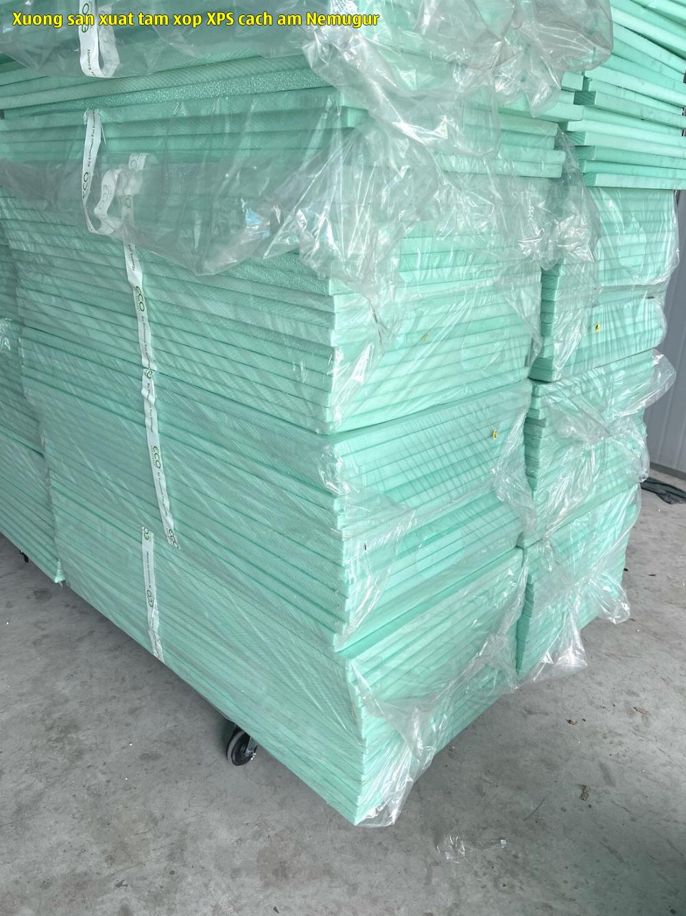 Xưởng sản xuất tấm xốp XPS cách âm Nemugur