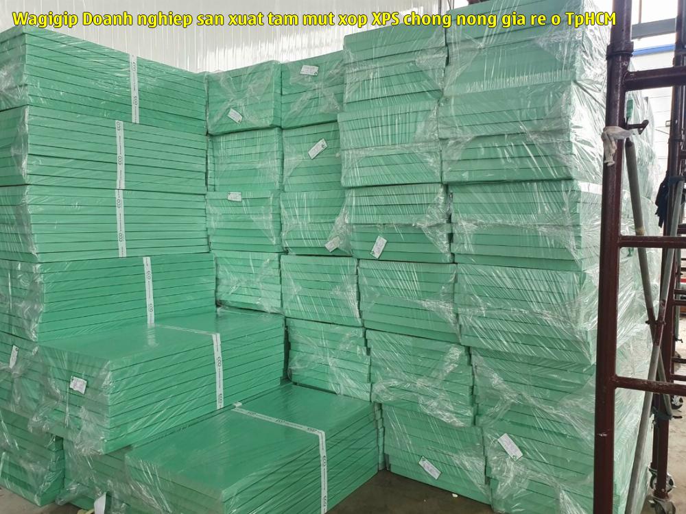 Wagigip - Doanh nghiệp sản xuất tấm mút xốp XPS chống nóng giá rẻ ở TpHCM