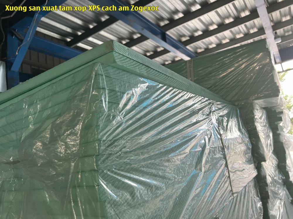 Xưởng sản xuất tấm xốp XPS cách âm Zogexoc
