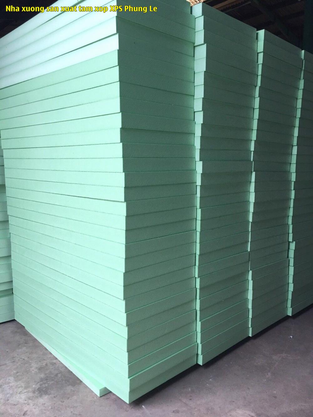 Nhà xưởng sản xuất tấm xốp XPS Phụng Lê