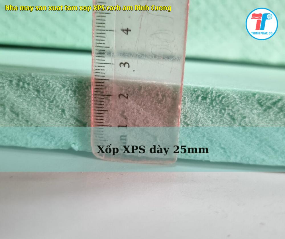 Nhà máy sản xuất tấm xốp XPS cách âm Đinh Cương