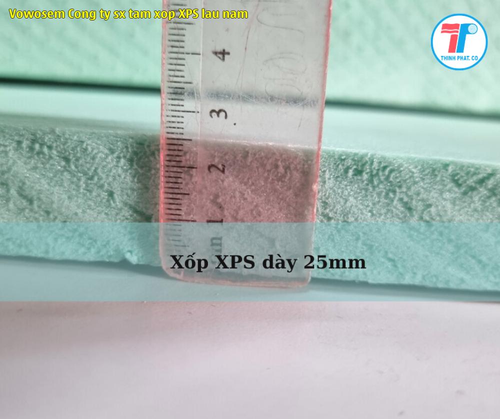 Vowosem - Công ty sx tấm xốp XPS lâu năm