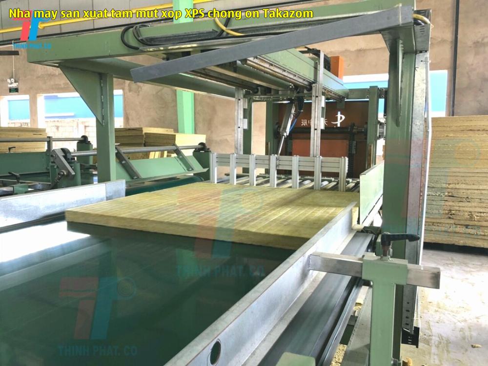 Nhà máy sản xuất tấm mút xốp XPS chống ồn Takazom