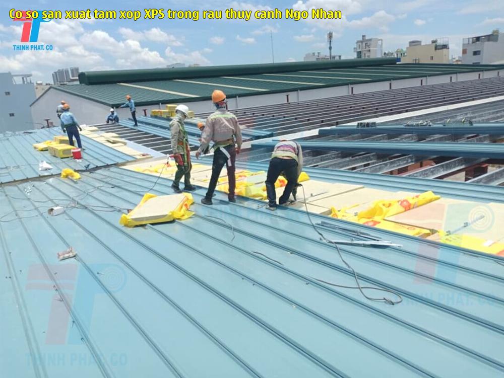 Cơ sở sản xuất tấm xốp XPS trồng rau thủy canh Ngô Nhân