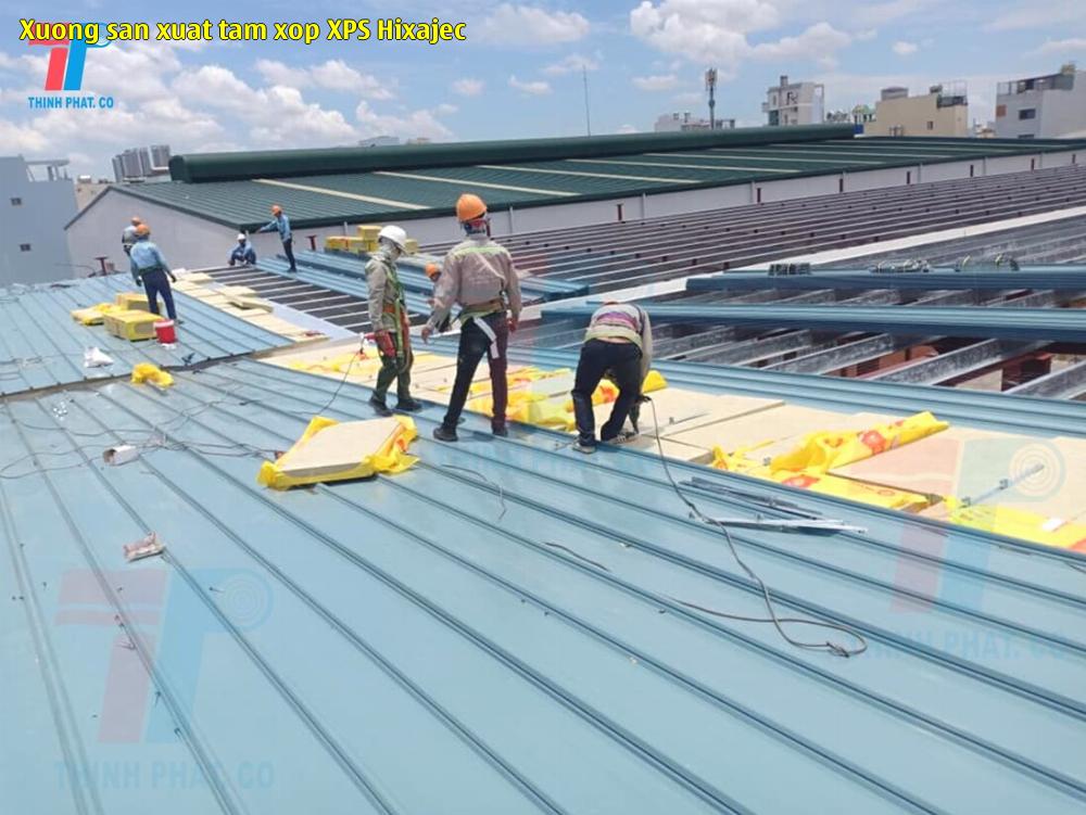Xưởng sản xuất tấm xốp XPS Hixajec
