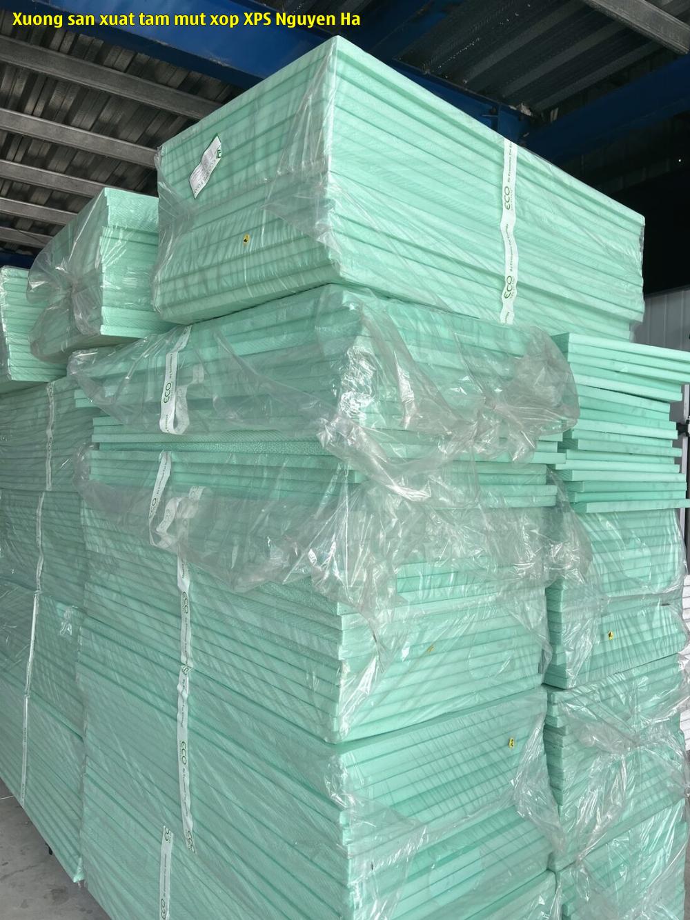 Xưởng sản xuất tấm mút xốp XPS Nguyễn Hà