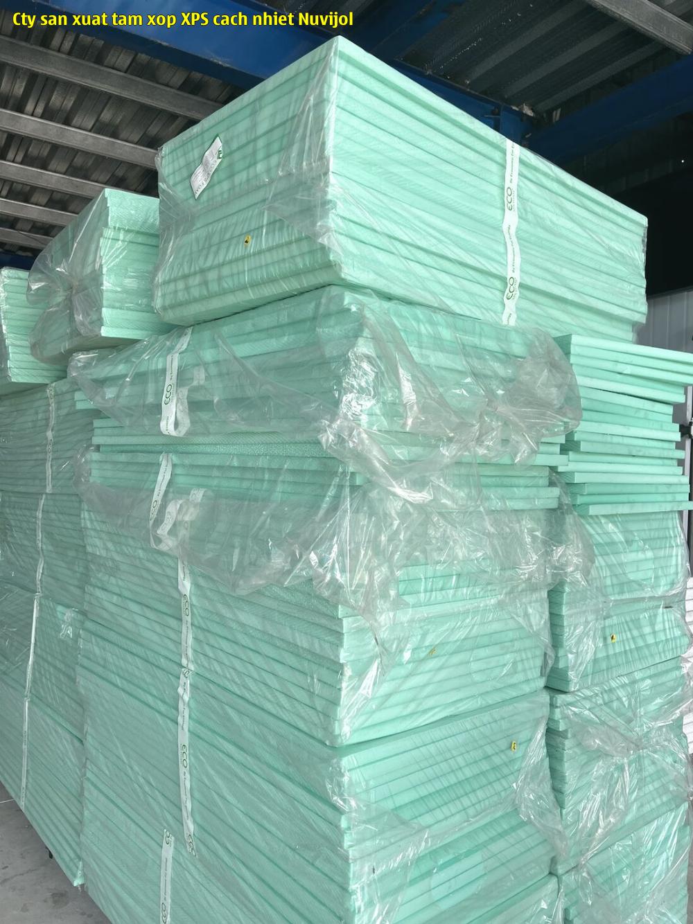 Cty sản xuất tấm xốp XPS cách nhiệt Nuvijol