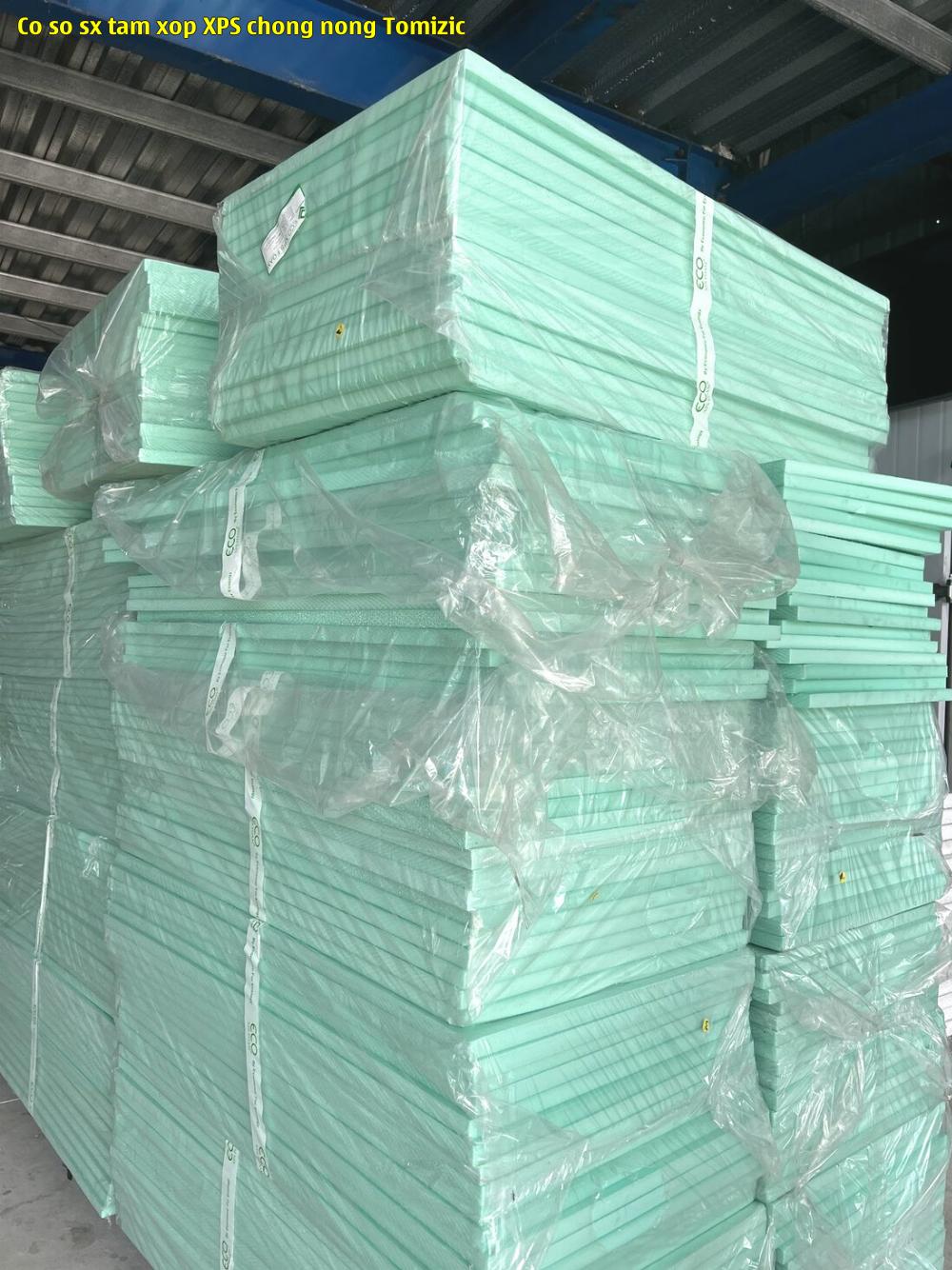 Cơ sở sx tấm xốp XPS chống nóng Tomizic
