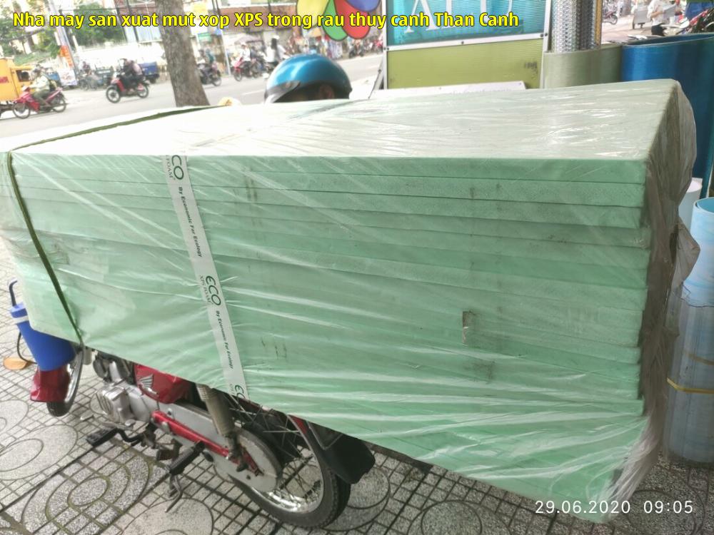 Nhà máy sản xuất mút xốp XPS trồng rau thủy canh Thân Cảnh