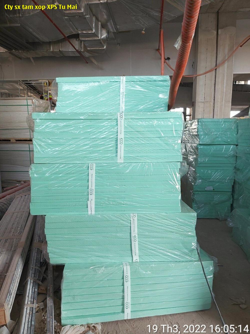 Cty sx tấm xốp XPS Từ Mai