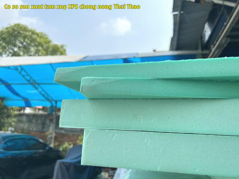 Cơ sở sản xuất tấm xốp XPS chống nóng Thái Thảo