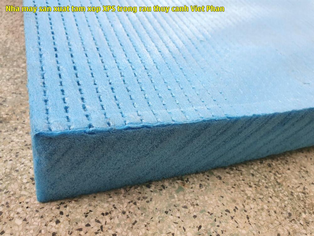 Nhà máy sản xuất tấm xốp XPS trồng rau thủy canh Việt Phan