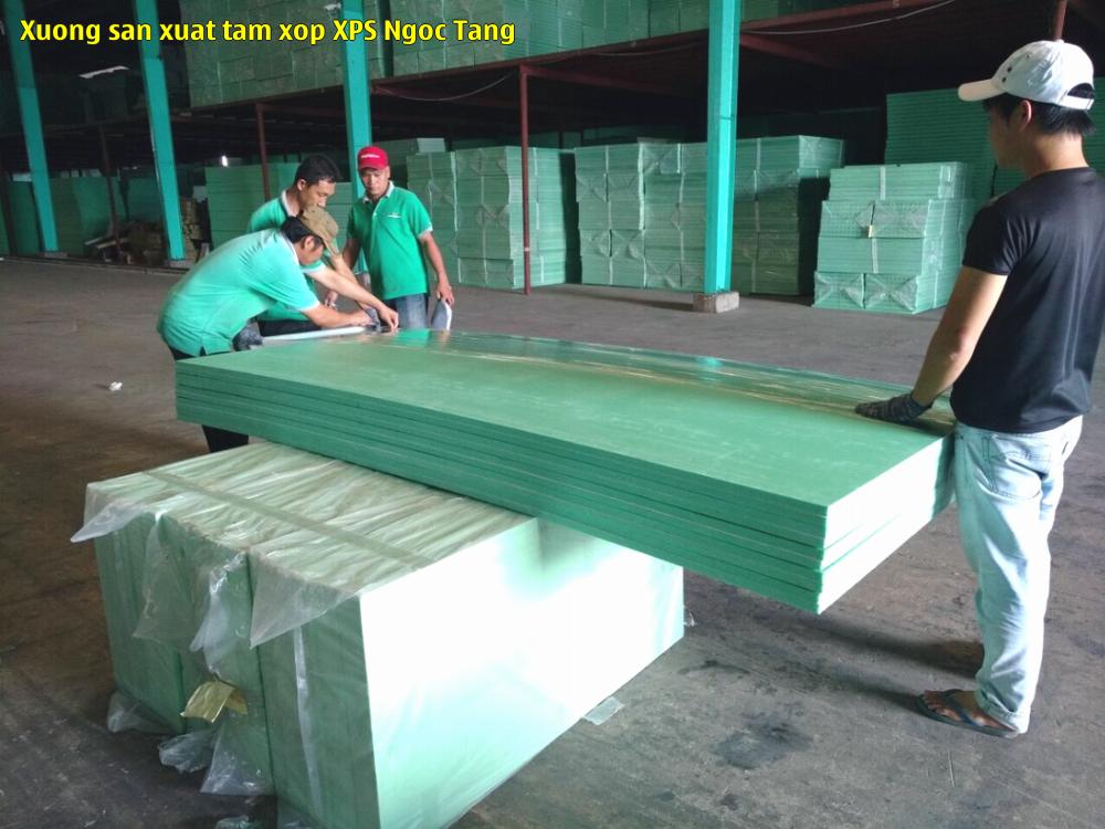 Xưởng sản xuất tấm xốp XPS Ngọc Tăng