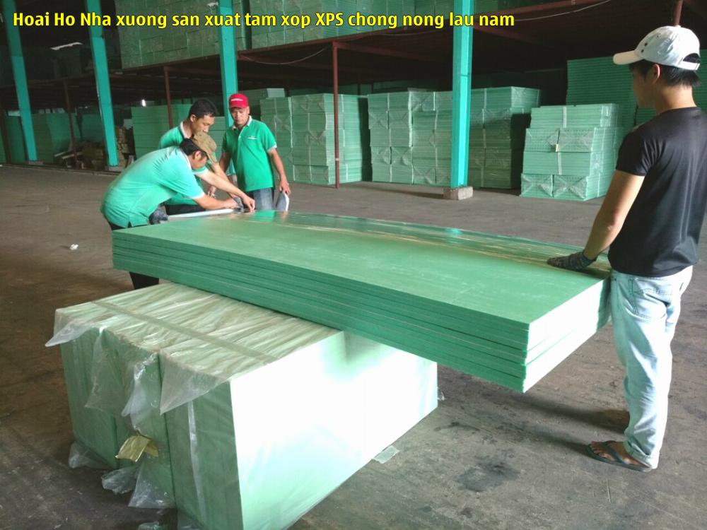 Hoài Hồ - Nhà xưởng sản xuất tấm xốp XPS chống nóng lâu năm