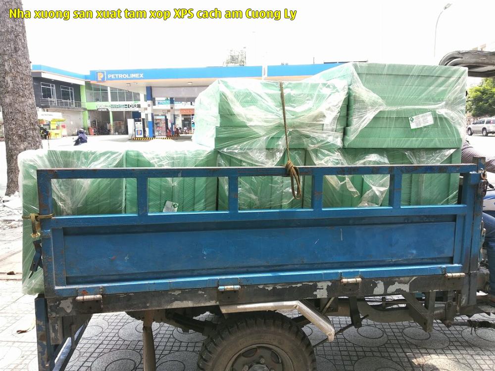 Nhà xưởng sản xuất tấm xốp XPS cách âm Cường Lý