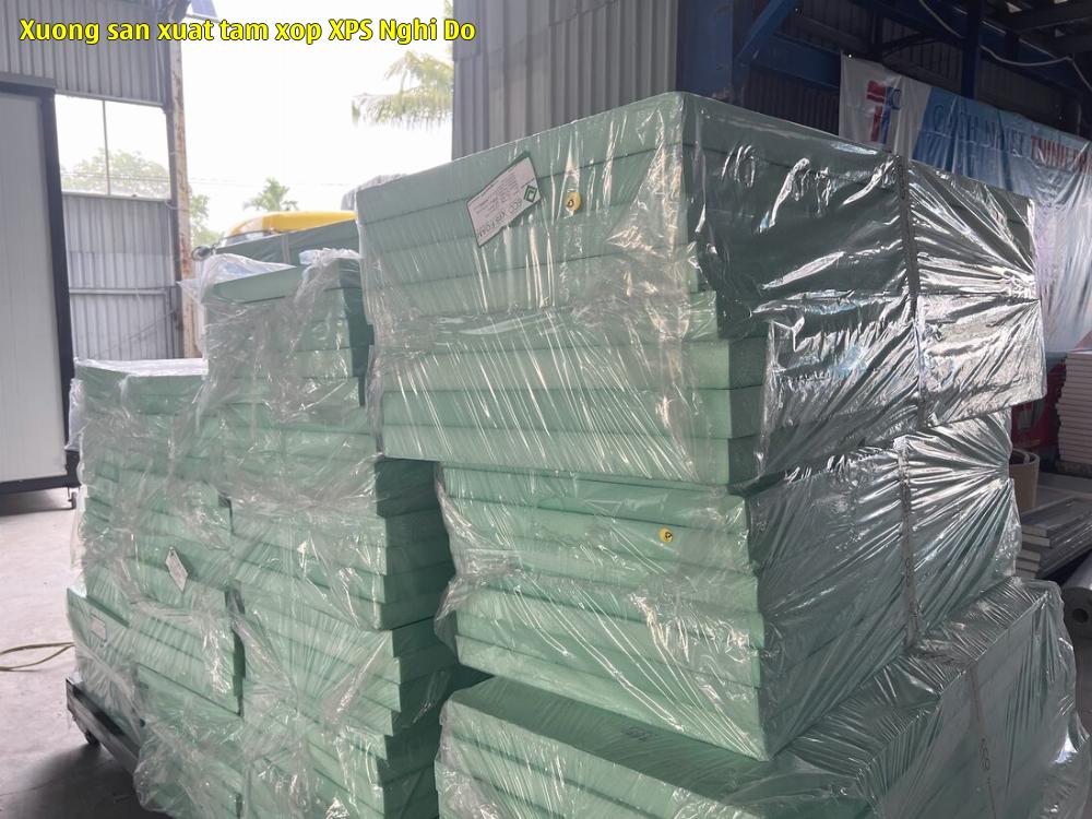 Xưởng sản xuất tấm xốp XPS Nghị Đỗ