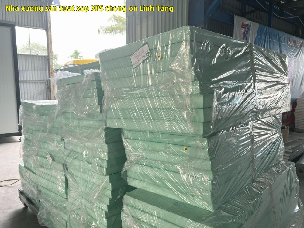 Nhà xưởng sản xuất xốp XPS chống ồn Linh Tăng