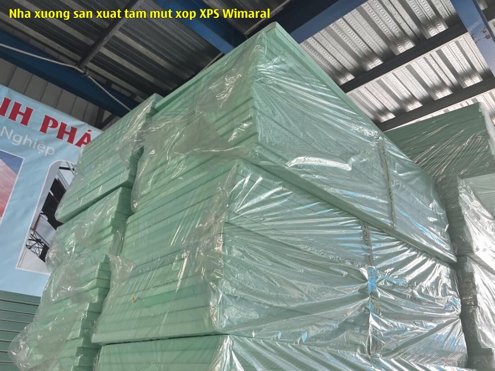 Nhà xưởng sản xuất tấm mút xốp XPS Wimaral