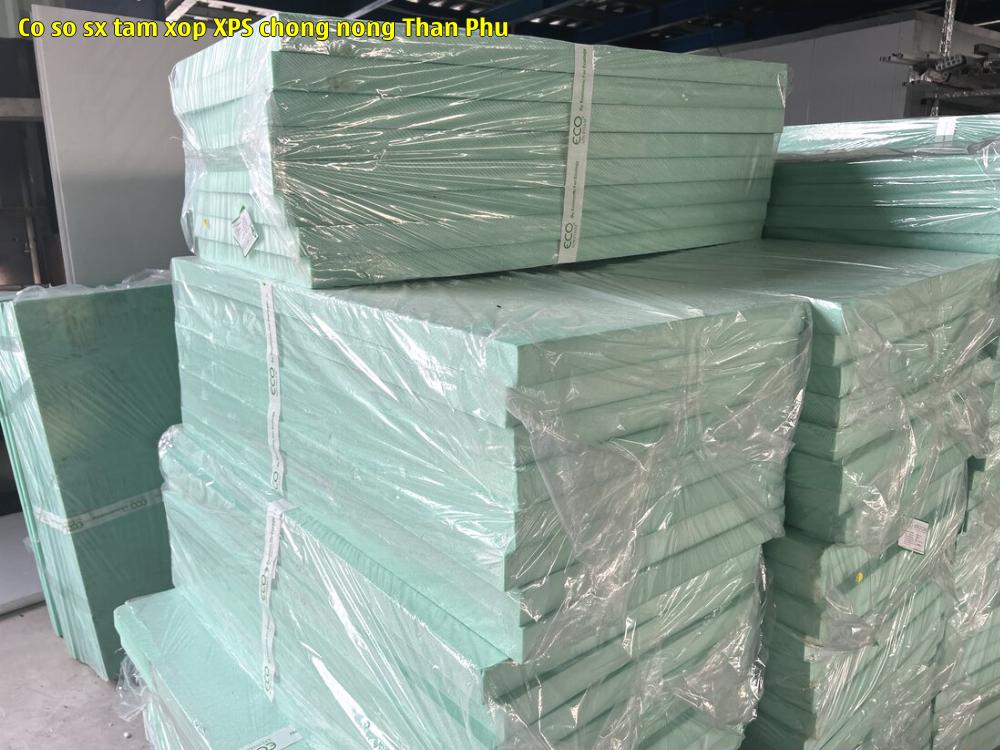 Cơ sở sx tấm xốp XPS chống nóng Thân Phú
