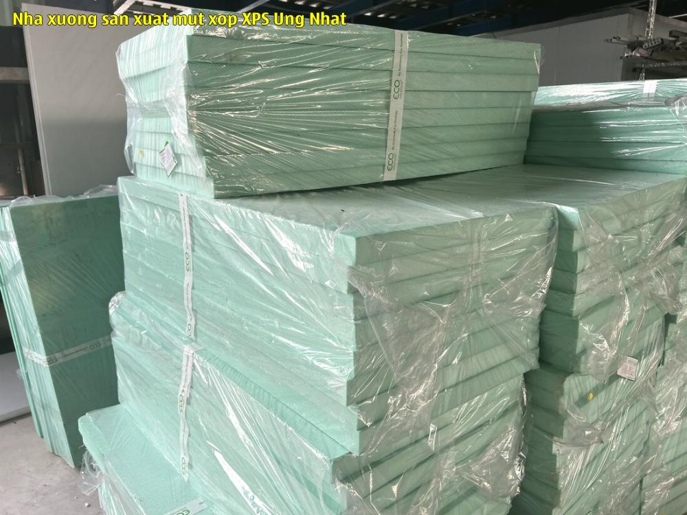 Nhà xưởng sản xuất mút xốp XPS Ung Nhật