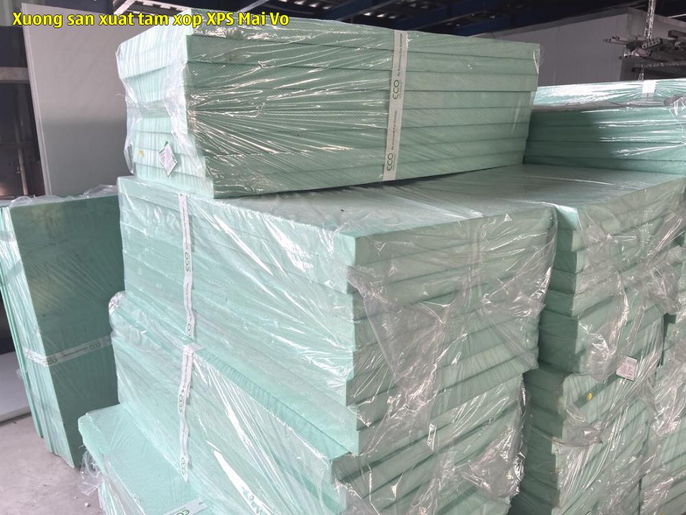 Xưởng sản xuất tấm xốp XPS Mai Võ