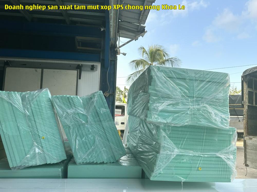 Doanh nghiệp sản xuất tấm mút xốp XPS chống nóng Khoa Lê
