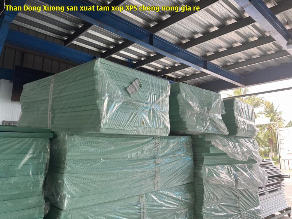 Thân Đông - Xưởng sản xuất tấm xốp XPS chống nóng giá rẻ