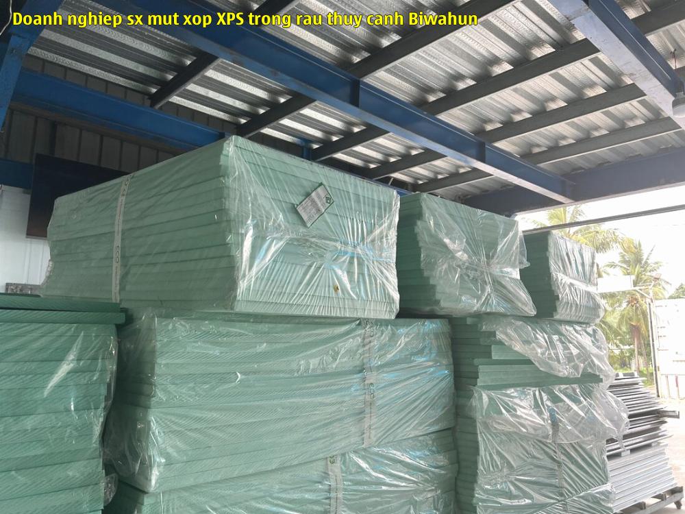 Doanh nghiệp sx mút xốp XPS trồng rau thủy canh Biwahun