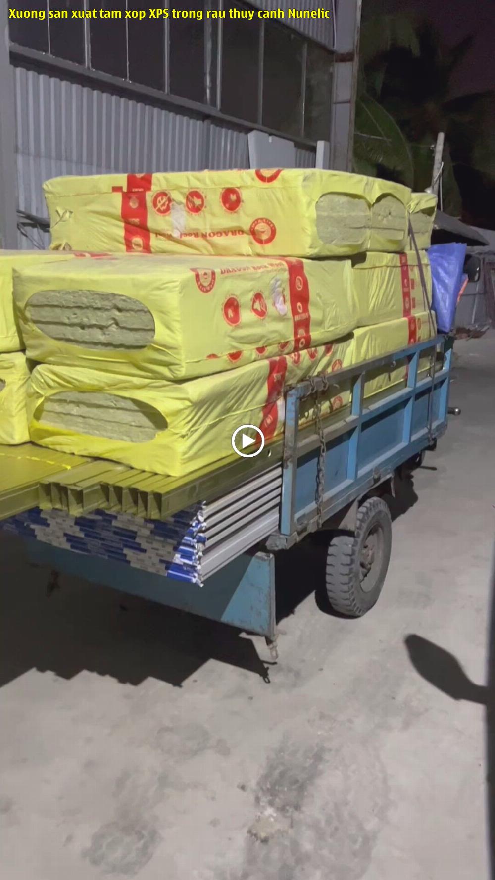 Xưởng sản xuất tấm xốp XPS trồng rau thủy canh Nunelic