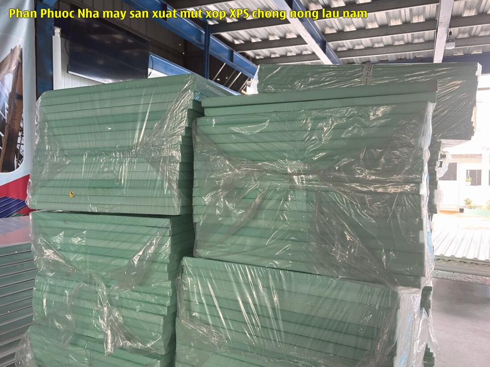 Phan Phước - Nhà máy sản xuất mút xốp XPS chống nóng lâu năm