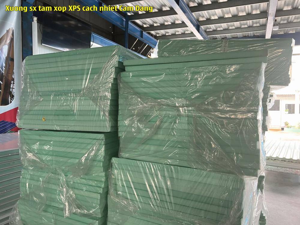 Xưởng sx tấm xốp XPS cách nhiệt Cẩm Đặng