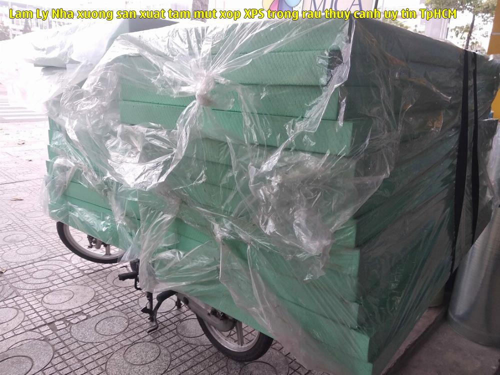 Lâm Ly - Nhà xưởng sản xuất tấm mút xốp XPS trồng rau thủy canh uy tín TpHCM