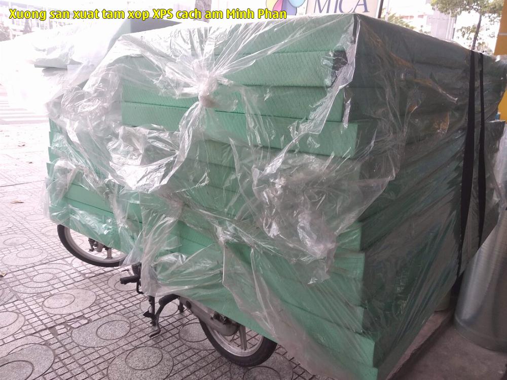 Xưởng sản xuất tấm xốp XPS cách âm Minh Phan